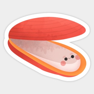 Clam Sticker